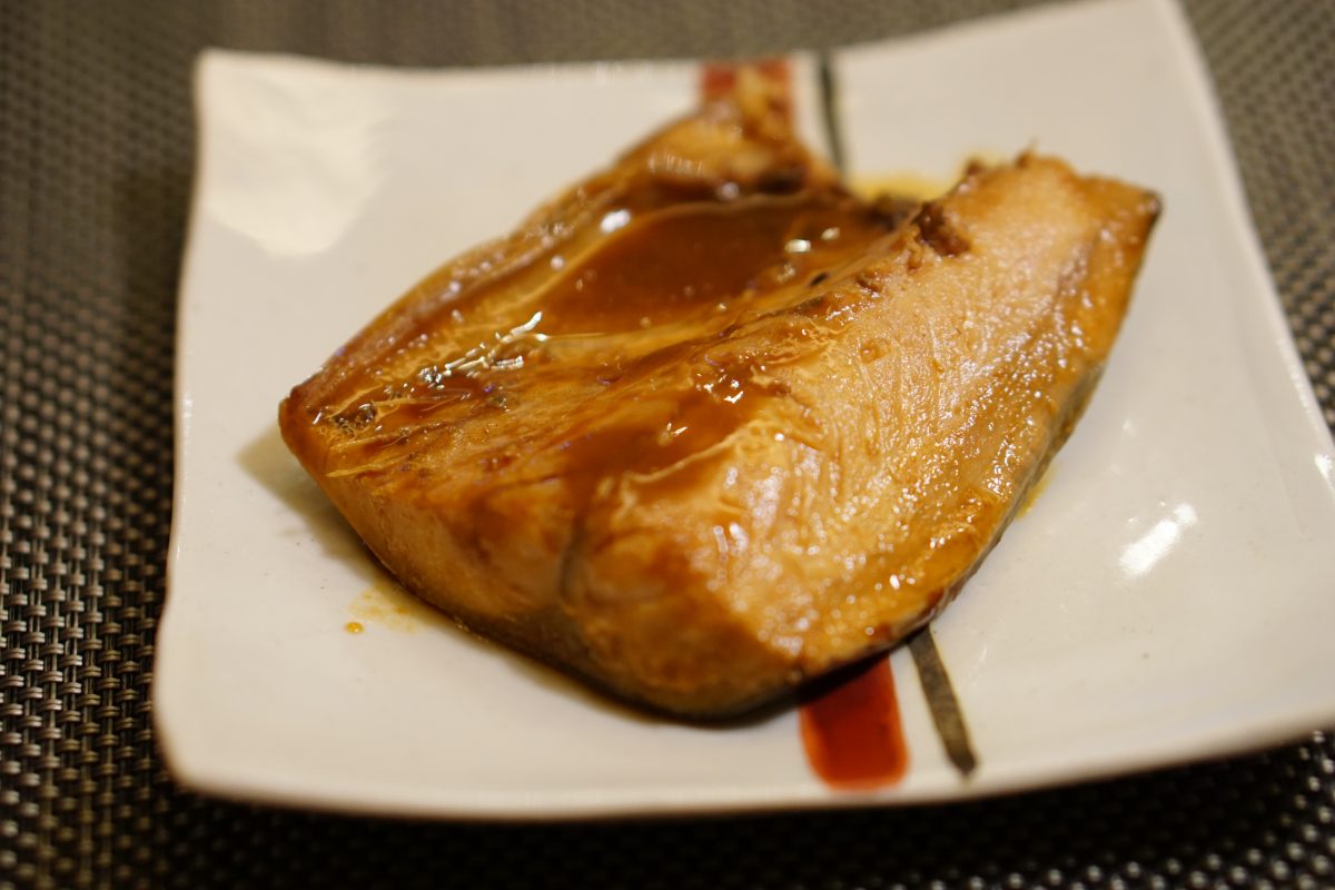 Miso Simmered Mackerel