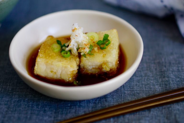 Agedashi tofu